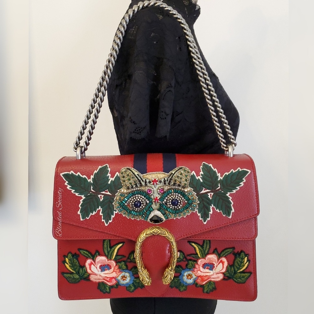 ⭐⭐SOLD⭐⭐ Gucci Dionysus Medium Embroidered Bag - Picture 2 of 8
